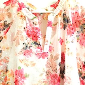 Plus Size Roz & Ali  Floral Blouse